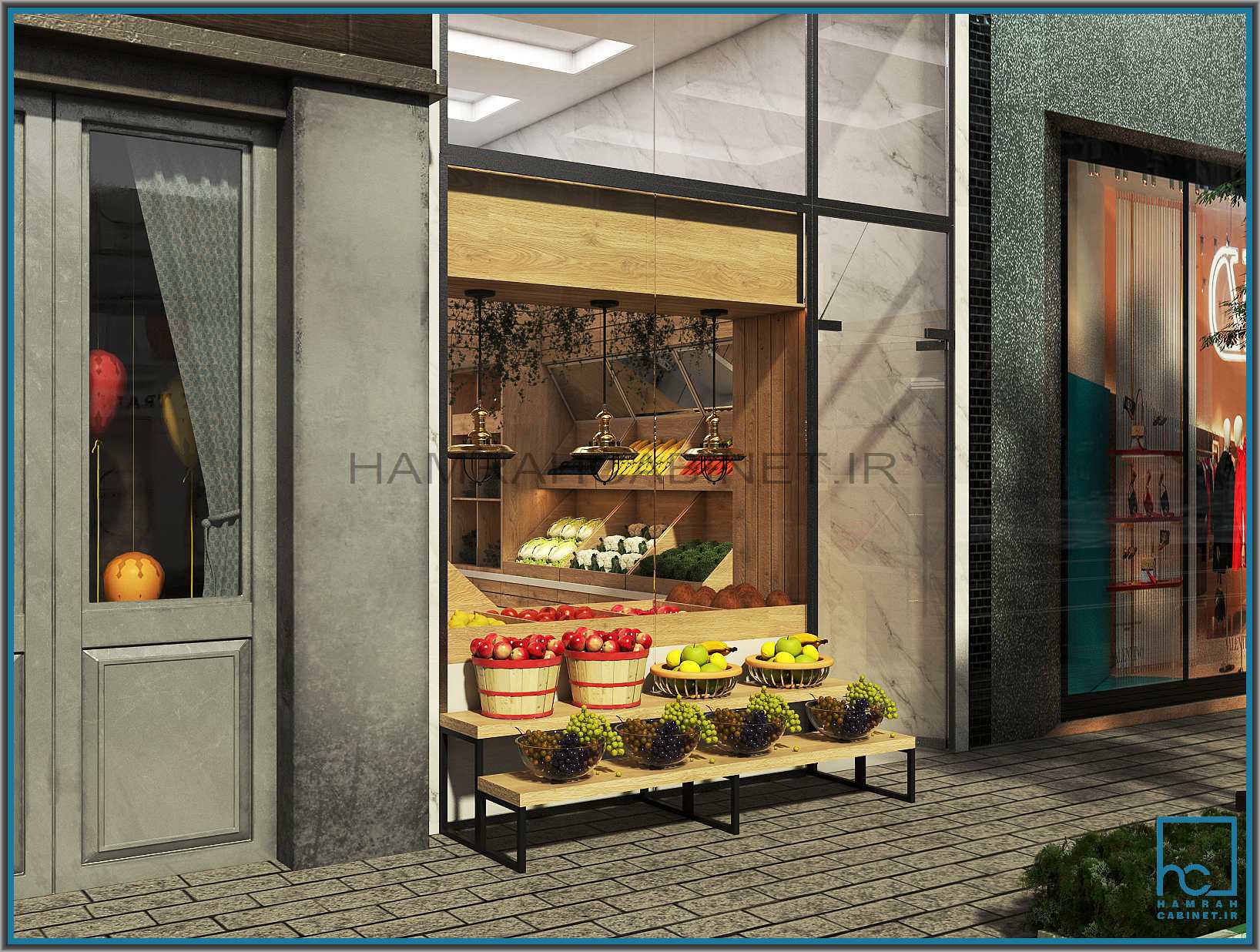 میوه فروشی( اقای فیروزی)